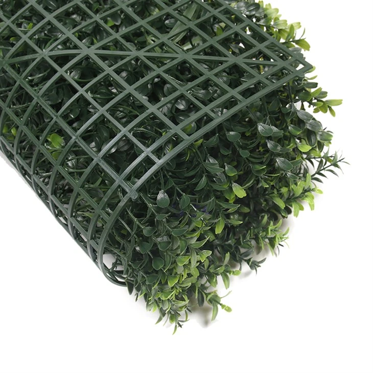 Outdoor Artificial Boxwood Hedge Mat Plant Panel Green Plant Garden Wall